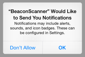 notification permission
